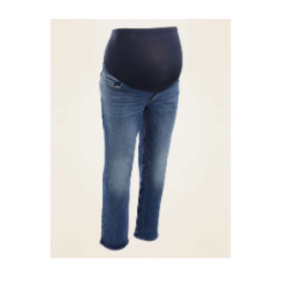 Old Navy Maternity full panel straight jeans